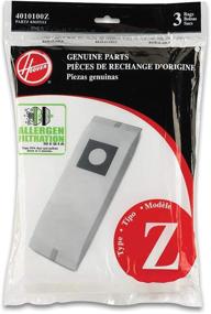 img 1 attached to 🧹 Hoover Type Z Allergen Control Replacement Vacuum Cleaner Bags - Pack of 3 – Superior Z Allergen Filtration