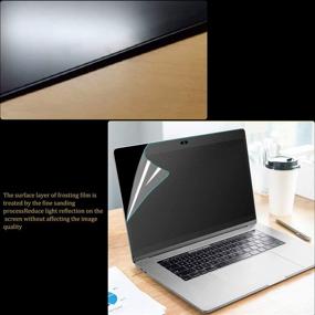 img 2 attached to 3Pcs Anti Glare Screen Protector for 13.3” Samsung Galaxy Book Ion/Flex Alpha/Notebook 7 Series/Flex/S 13.3: Perfect Laptop Shield!