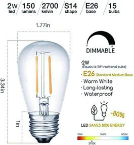 img 3 attached to Svater Replacement Equivalent Incandescent Non Dimmable Bulb: Enhanced Efficiency and Long-lasting Illumination
