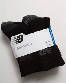 img 3 attached to 🧦 New Balance Women's Cushioned Crew Socks - Pack of 6, Ideal for Athletics