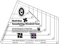 🧵 marti michell tessellating windmill: revolutionizing quilting patterns logo