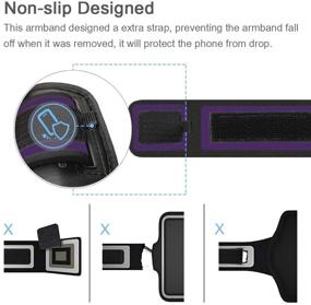 img 1 attached to Armband JEMACHE Running Workouts Resistant Cell Phones & Accessories