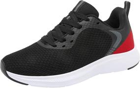 img 3 attached to DAFENGEA Breathable Lightweight Sneakers XZ728 Darkgrey 40 Men's Shoes for Athletic