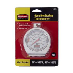 img 1 attached to Rubbermaid Commercial Products Stainless Steel 🌡️ Oven/Grill/Smoker Monitoring Thermometer with Instant Read Technology