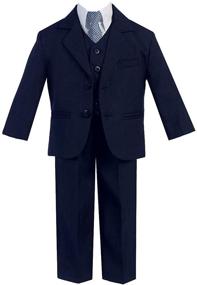 img 3 attached to 👔 Little Gents Boys Suits: First Communion & Wedding Attire for Kids