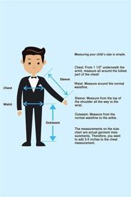 img 1 attached to 👔 Little Gents Boys Suits: First Communion & Wedding Attire for Kids