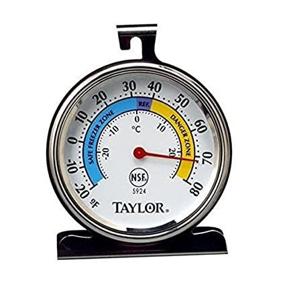 img 3 attached to 🌡️ Optimized for SEO: Taylor 9000053 5924 Classic Refrigerator/Freezer Large Dial Thermometer