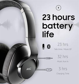 img 1 attached to AKG N700NC M2 Wireless Headphones, Active Noise Cancelling - Black (US Version), 2.6, Model: GP-N700HAHCIWA by Samsung