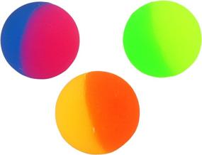 img 1 attached to 🏀 Icy Superballs for Kids Prizes - Vibrant 1.5 Inch Two Tone Bouncy Balls - Pack of 24 - Fun & Entertaining Playtime!