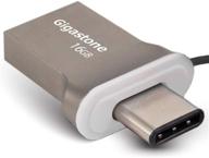 🔌 gigastone 16gb usb flash drive with usb3.0 and usb type c otg dual port memory stick logo