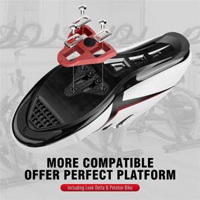 img 3 attached to Ihuan Unisex Cycling Shoes Peloton Women's Shoes