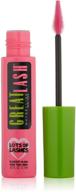 👀 маскара для ресниц maybelline great lash lots of lashes, стираемая, самый черный - 2 штуки, 0,43 жидких унций. логотип