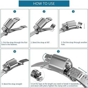 img 1 attached to 🔒 Versatile Adjustable Fasteners for Vehicles with Anti-Cutting Feature