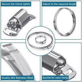 img 2 attached to 🔒 Versatile Adjustable Fasteners for Vehicles with Anti-Cutting Feature