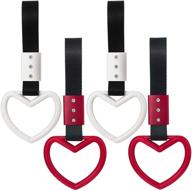 pieces heart shaped straps tsurikawa heart logo
