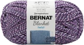 img 1 attached to Bernat Blanket Twist Yarn Grape Kiss