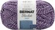 bernat blanket twist yarn grape kiss logo