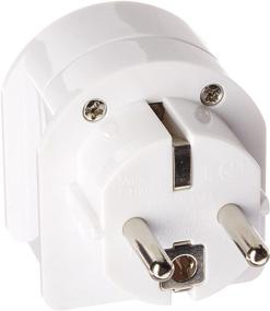 img 2 attached to 💡 Ceptics SA-EU South Africa to Europe Schuko Grounded Plug Adapter - Efficiently Convert Power (250V - Max 13A)