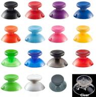 🎮 enhance your xbox 360 experience with black replacement thumbsticks thumb stick 3d joystick caps mushroom cap logo