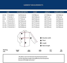 img 1 attached to 👕 Куртка с воротником и пуговицами из хлопка с принтом от INFLATION