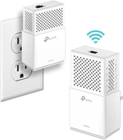 img 4 attached to Enhance Home WiFi Connectivity with 📶 TP-Link AV1000 Powerline WiFi Extender (TL-WPA7510 KIT)