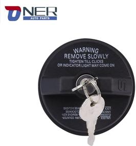 img 4 attached to 🔒 Secure and Convenient Locking Gas Cap for 4Runner, FJ Cruiser, Tacoma, Tundra, Acura, Chevy Camaro, CRV & More - Replace #77300-47020, 10504