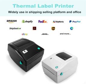 img 2 attached to 📦 Phomemo Shipping Label Printer: Fast, Efficient 4x6 Thermal Desktop Printer for Packages, Address Labels, and Barcodes - Compatible with eBay, Amazon, USPS, FedEx, DHL - Works with Mac & Windows