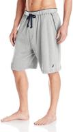 nautica kh00f5 anchor knit short: stylish men's clothing with a nautical twist logo