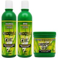 🌿 boe crece pelo 3-in-1 combo set: herbal shampoo, herbal rinse, herbal treatment logo