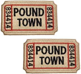 img 2 attached to PatchClub Ticket Pound Town Patch