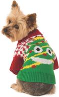 🎄 stay festive with rubie's ugly christmas sweater featuring xmas tree design logo