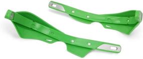 img 1 attached to JFG RACING Motorcycle Universal Handguards Aluminum Hand Guards Brush Bar For Off Road ATV For Motocross Dirt Bike Enduro -Green