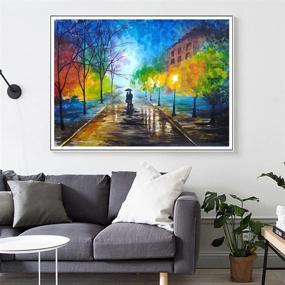 img 2 attached to Fipart 5D DIY Diamond Painting Kit: Transform Your Living Room with Stunning Wall Stickers and Cross Stitch Craft (14x18inch/35x45CM)