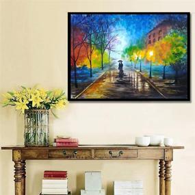 img 3 attached to Fipart 5D DIY Diamond Painting Kit: Transform Your Living Room with Stunning Wall Stickers and Cross Stitch Craft (14x18inch/35x45CM)