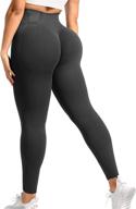 🍑 yeoreo scrunch booty leggings: seamless high waisted yoga pants for women - lift, slim & shape your butt with style! logo