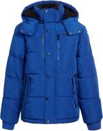 boys' dkny winter windbreaker coat - jackets, coats & clothing logo