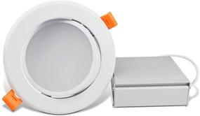 img 4 attached to OSTWIN Recessed Junction Dimmable Adjustable