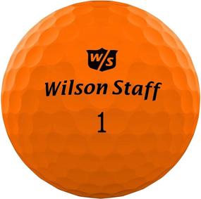 img 2 attached to Wilson Staff Golf Matte Orange