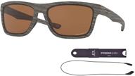 🕶️ premium oakley holston oo9334 sunglasses for men: complete with oakley accessory leash kit – ultimate bundle deal логотип