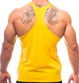 img 3 attached to 👕 Iwearit Athletic Cut Muscle Tanktop 3000: Small Grey - Stylish and Sleek Activewear for Men