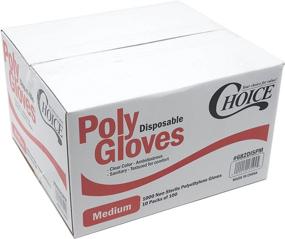 img 3 attached to Choice Poly Disposable Polyethylene Gloves