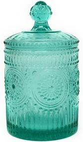 img 4 attached to 📦 The Pioneer Woman Adeline Teal Mini Storage Jar - 3.5 x 6.25" - Enhanced SEO-friendly Product Name