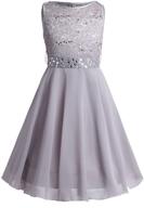 👗 agoky sparkling sequin sleeveless bridesmaid wedding girls' clothing and dresses logo