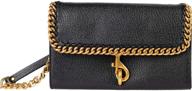 rebecca minkoff women's wallet chain: sleek handbags & wallets collection logo