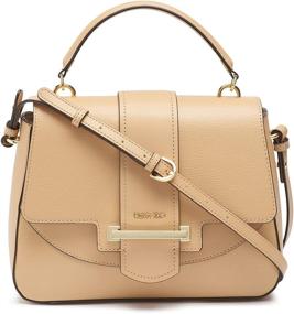 img 4 attached to Stylish and Practical: Calvin Klein Hermine Leather Satchel Women's Handbags & Wallets