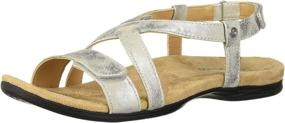 img 4 attached to 👡 Spenco Women's Supportive Sandal with Cross Straps