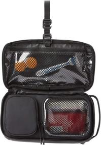 img 2 attached to 💼 NOMATIC Small V2 Toiletry Wash Bag - Waterproof Storage Case for Travel, Shaving Kit, Makeup, Toiletries (Black)