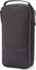 img 4 attached to 💼 NOMATIC Small V2 Toiletry Wash Bag - Waterproof Storage Case for Travel, Shaving Kit, Makeup, Toiletries (Black)