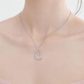 img 1 attached to 🩰 Waysles Ballerina Necklace: Stunning 925 Sterling Silver Pendant for Ballet Enthusiasts - Perfect Gift for Girls, Women, Mothers, and Teens!