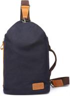 backpack waterproof leather crossbody daypack logo